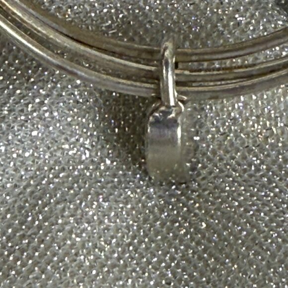 TIFFANY & CO "Please Return To Tiffany" Triple Band Bangle 925 Bracelet - Picture 3 of 8